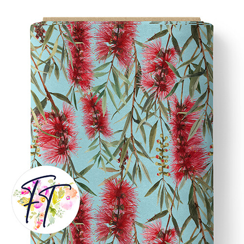 150 - Bottle Brush Blue