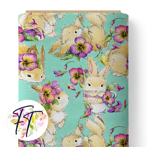 150 - Bunny Love Aqua