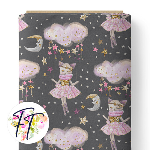 150 - Sweet Dreams Kitten Grey