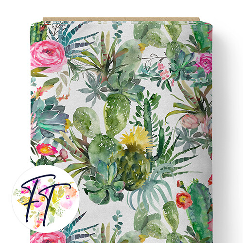 150 - Cactus Dreams White