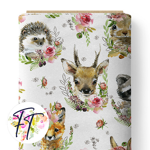 150 - Cute Animals White