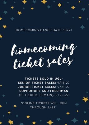 Homecoming Dance Tickets