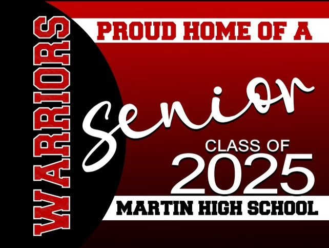 2025 Senior Yard Sign