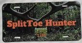TK and Mike "Split Toe Hunter" License Plate