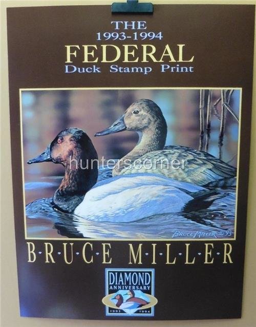 1993-1994 Federal Duck Stamp Print Poster