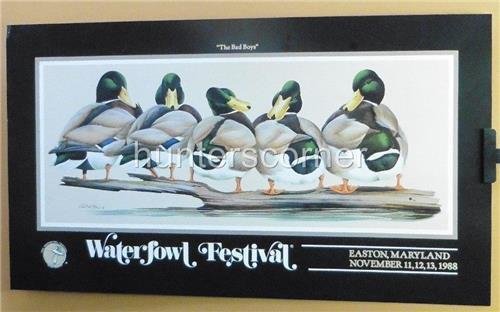 1988 Waterfowl Festival Easton, MD Original Poster