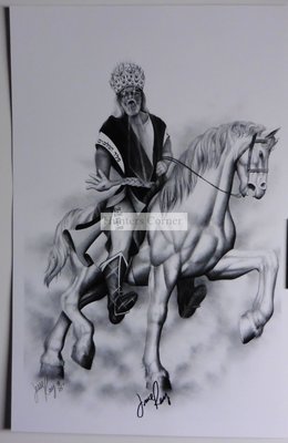 Jesse Ray Signed & Numbered "King of Kings" Lithograph
