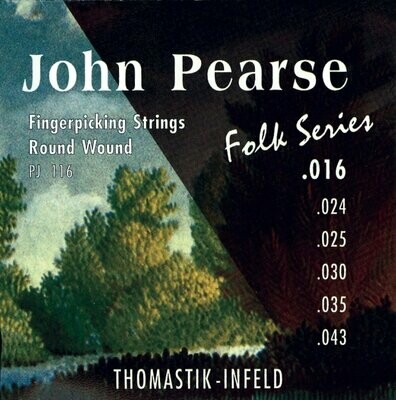 Saiten für Klassik-Gitarre Thomastik John Pearse Folk Series Light
