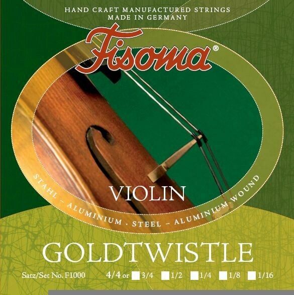 Saiten für Violine Fisoma 4/4 Goldwistle Saiten für Violine Fisoma 4/4 Goldwistle