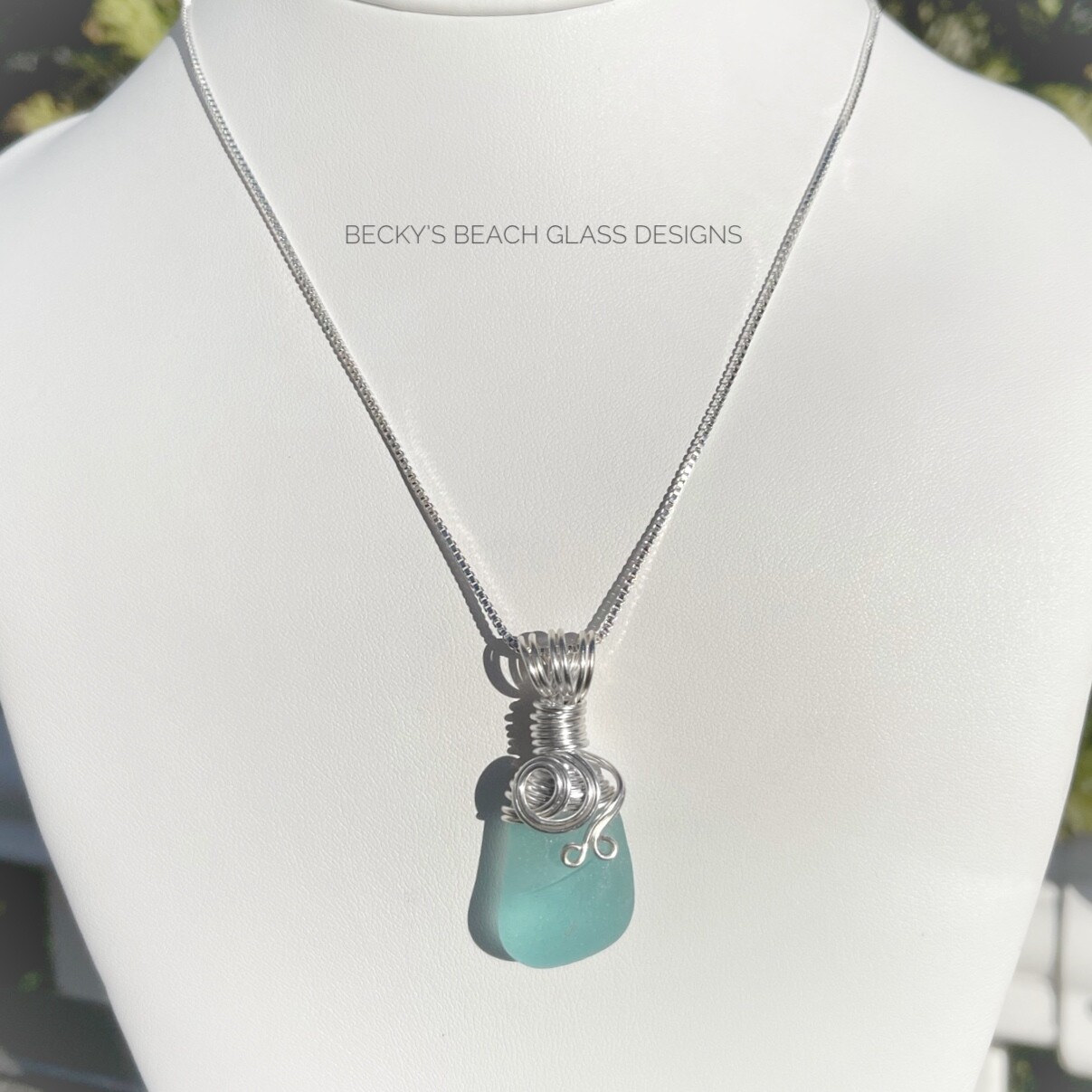 Sea Glass Necklace
(Sold Ashtabula Show 6/25-6/22)