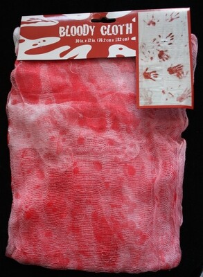 Gothic Prop-BLOODY CREEPY CLOTH-Halloween Door Cover Decoration