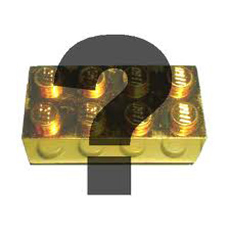 Surprise gift made from LEGO® bricks with or without SWAROVSKI® crystals Type 5