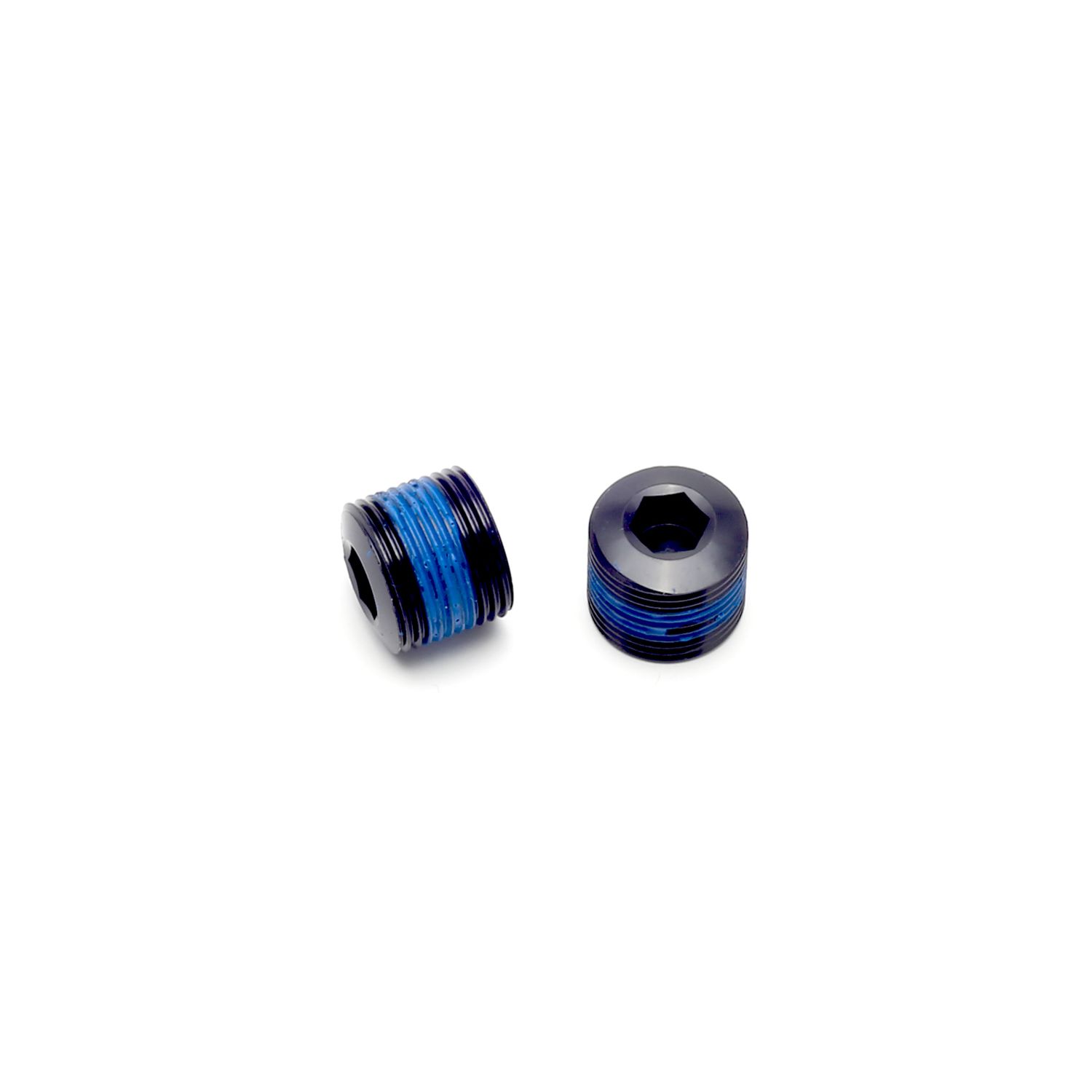 M14 End cap with blue Nylok