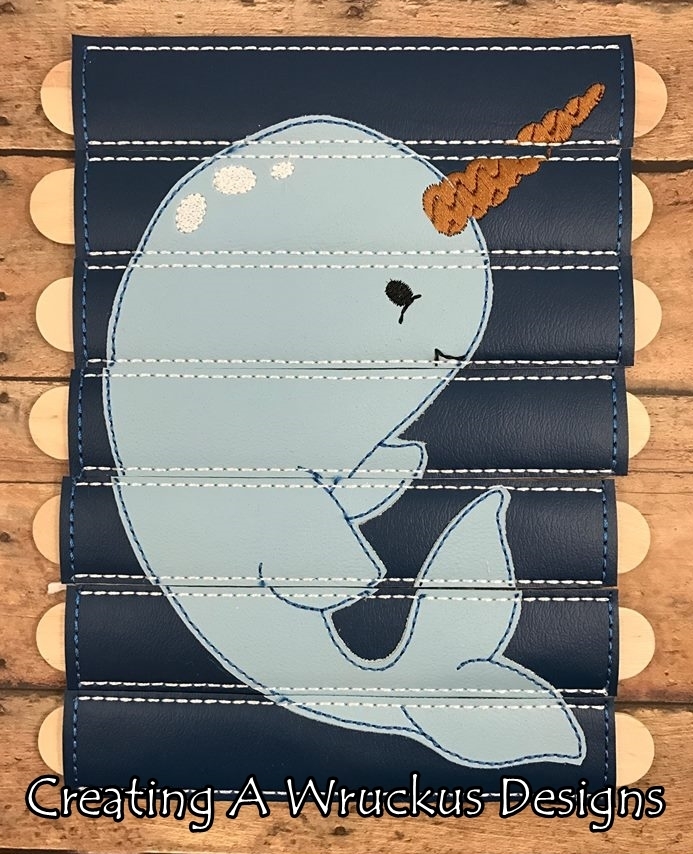 Narwhal Stick Puzzle