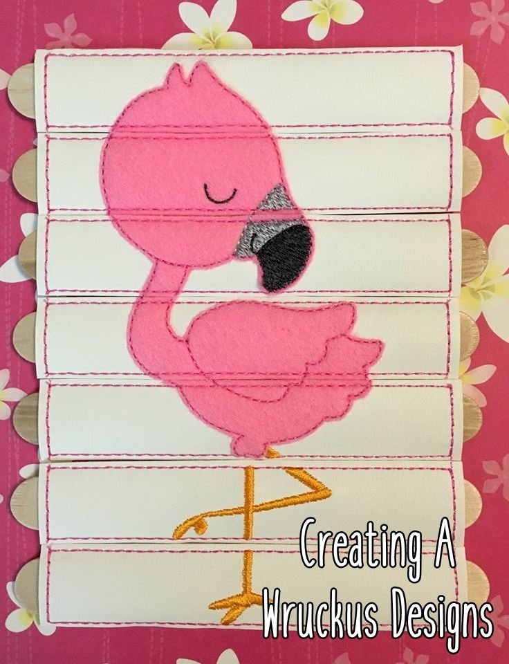 Flamingo Stick Puzzle