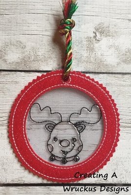 Reindeer Color Catcher Ornament