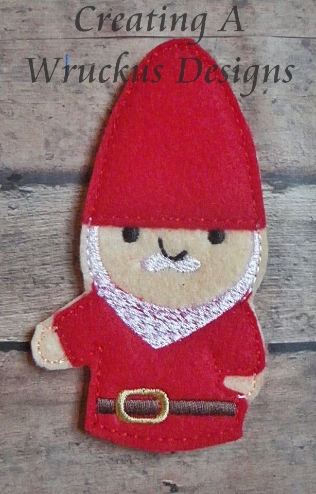 Boy Gnome  Finger Puppets