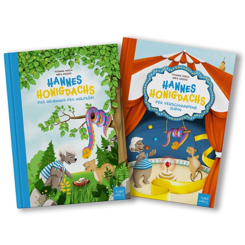 GRATIS VERSAND - Hannes Honigdachs - Band 1 und 2