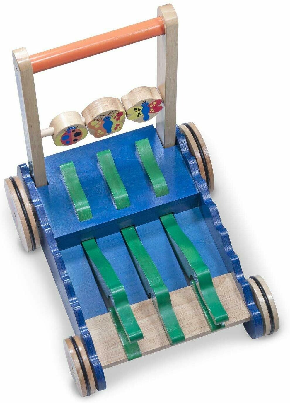 Melissa & doug chomp & clack alligator push toy new arrivals