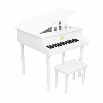 Vilac - Grand Piano à Queue Blanc, retrait magasin 1h, livraison sous 24/48h