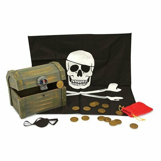 Coffre De Pirate En Bois, retrait magasin 1h, livraison sous 5 jours