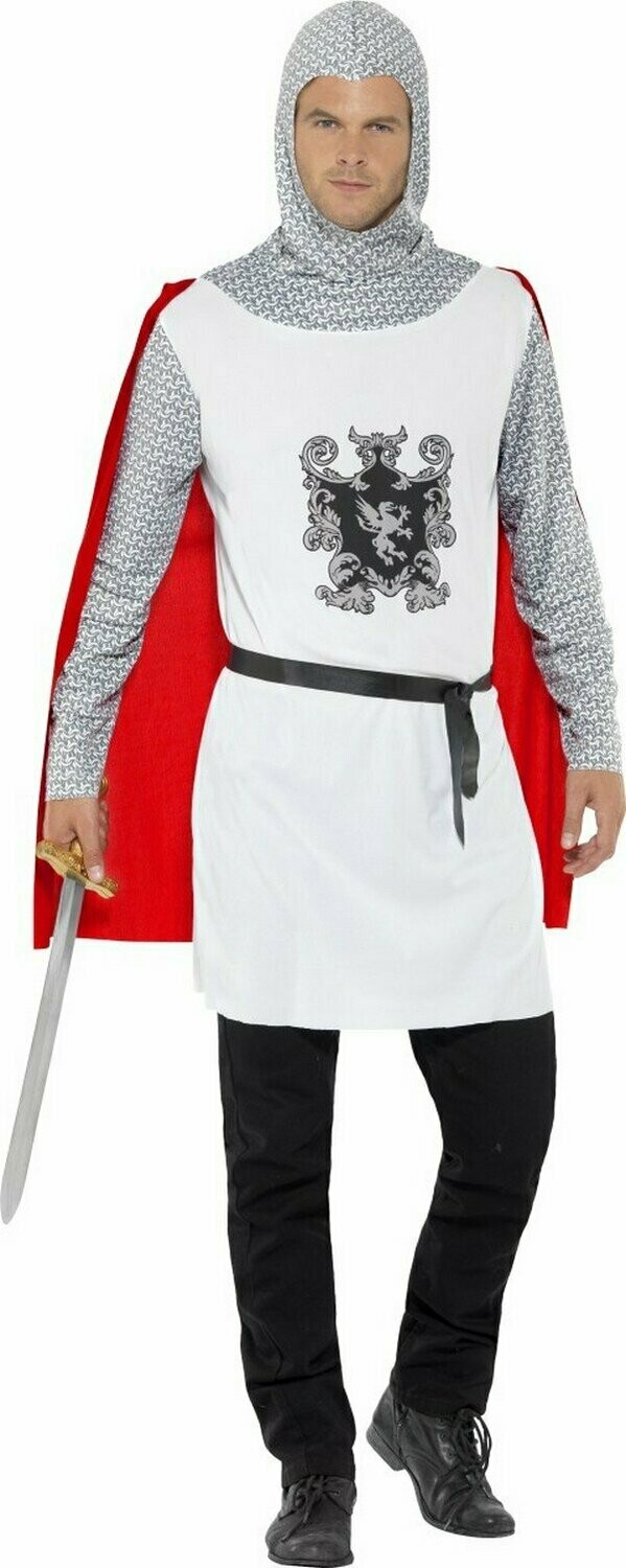 Déguisement chevalier blanc homme