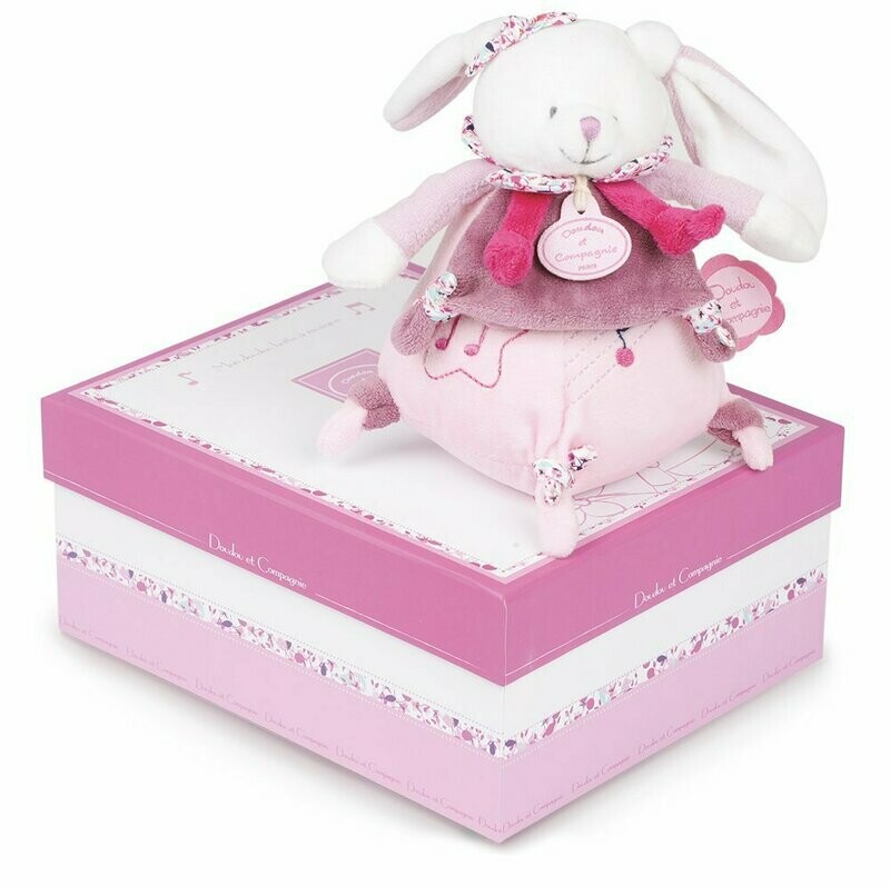Doudou et Compagnie Cerise Boîte à Musique Rose, retrait magasin 1h, livraison sous 3 jours