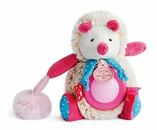 Veilleuse fraise lovely doudou et compagnie Hérisson, livraison sous 5 jours