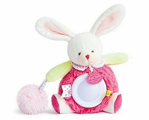 Veilleuse fraise lovely doudou et compagnie Lapin, livraison sous 5 jours