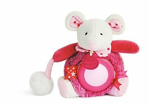 Veilleuse fraise lovely doudou et compagnie Souris, livraison sous 5 jours