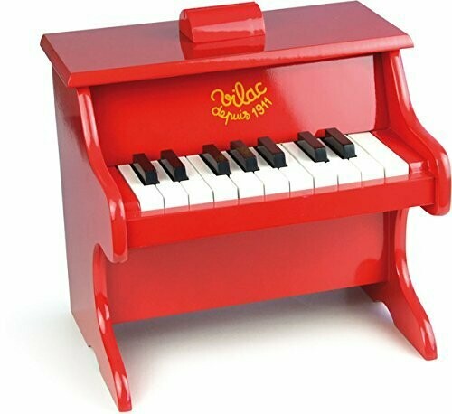 Vilac - Piano rouge Avec Partitions, retrait magasin 1h, livraison sous 5 jours
