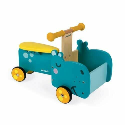 Janod Porteur Hippo (Bois), livraison sous 24/48h