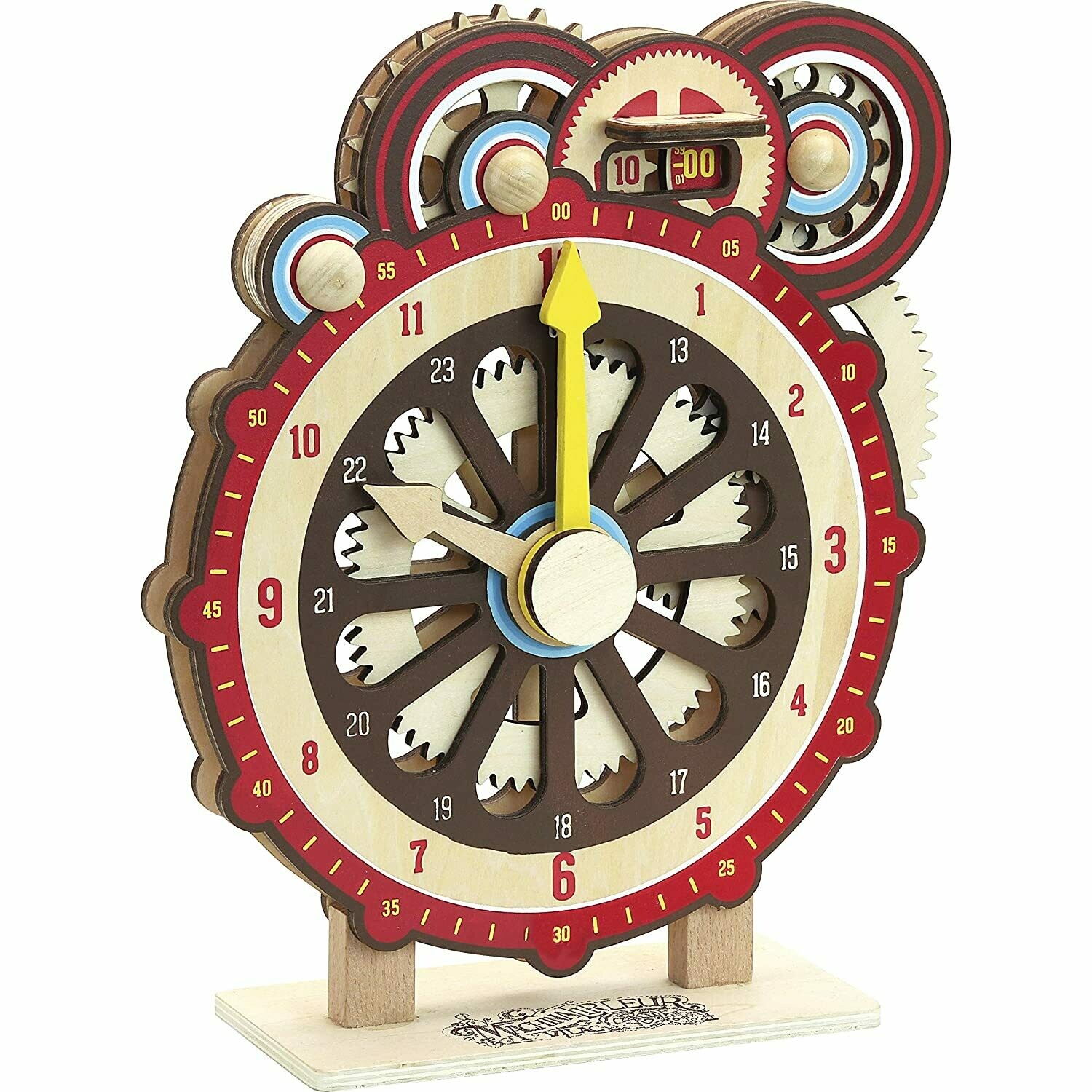 Vilac - Machinalirleur Horloge d'apprentissage, livraison sous 24/48H à domicile