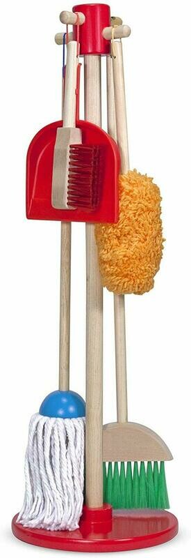 Melissa & Doug - Kit De Nettoyage : Époussette, Balaye, Passe La Serpillère ! retrait magasin 1h, livraison sous 3 jours