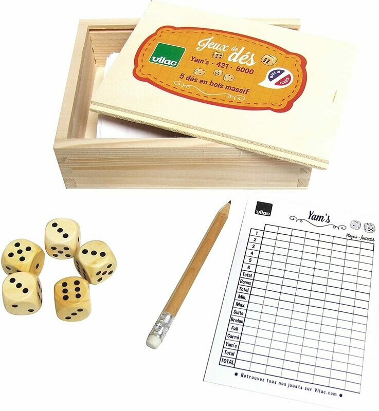 Vilac - 6036 - Jeu De Yam's, livraison sous 24/48H à domicile