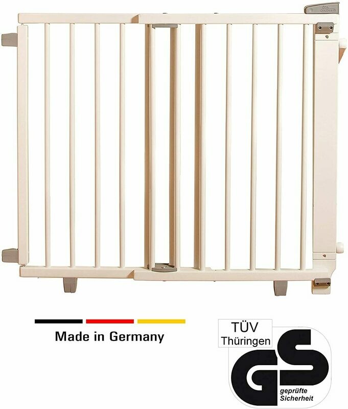 Geuther, EASYLOCK 2733+, Barrière de sécurite pivotante pour escalier, Blanc, 67 cm, retrait magasin 1h, livraison sous 5 jours