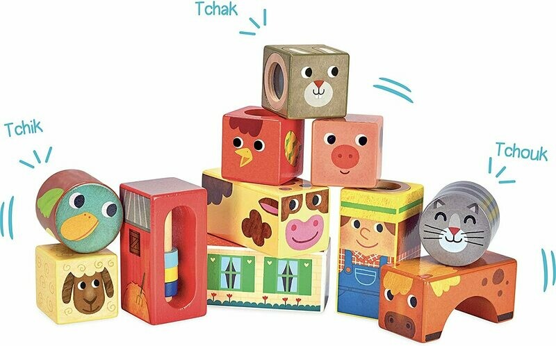 Vilac- Cubes Sonores de la Ferme, 2102