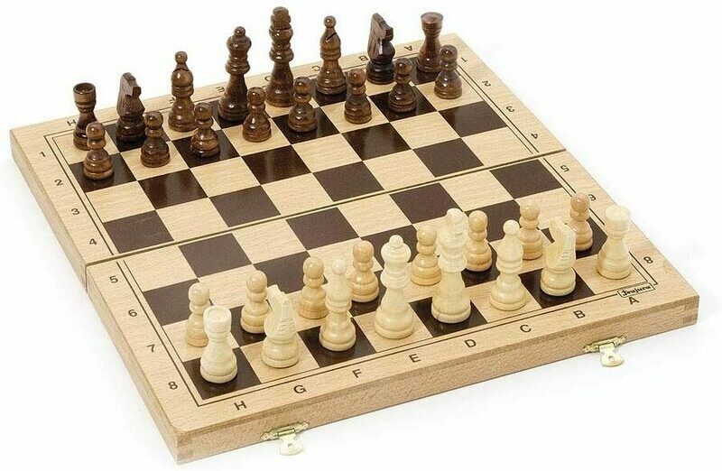 Jeujura - 8132 - Jeu de Société - Jeu d'échecs - Coffret Pliant, retrait magasin 1h, livraison sous 3 jours