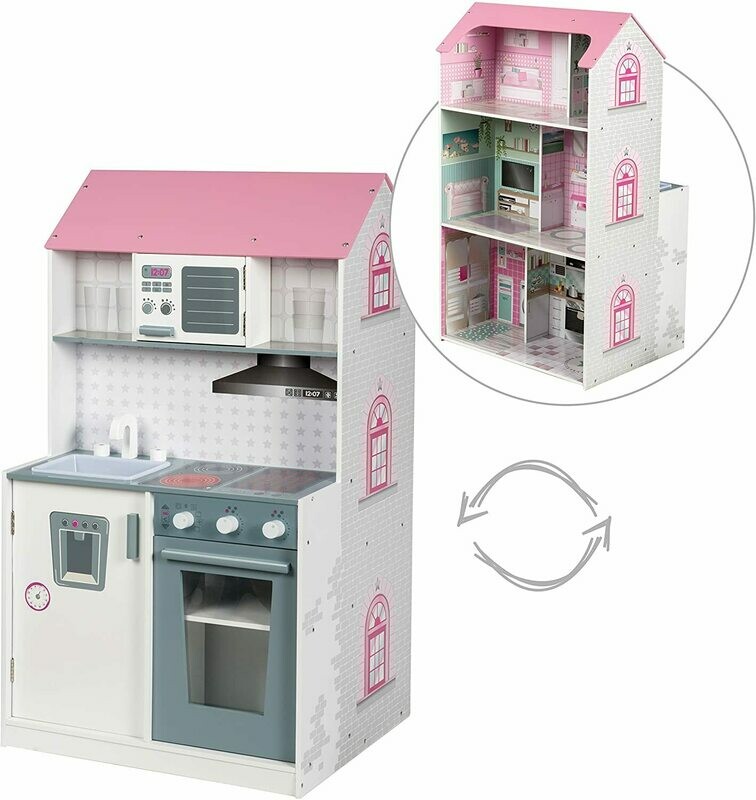 Roba - Cuisine & Maison 2 en 1 - 60 x 32 x 104cm