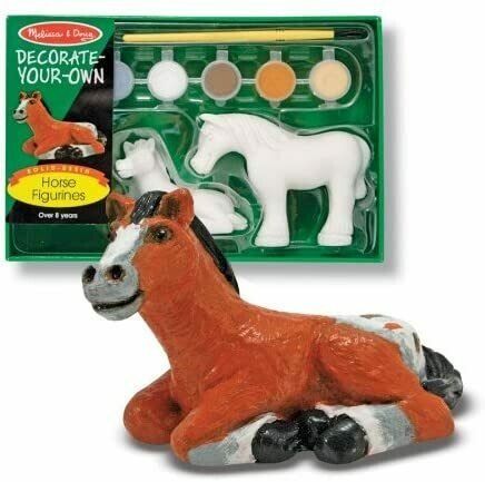 Melissa & Doug - 14244 - Réalisez votre propre décoration : figurines de cheval, retrait magasin 1h, livraison sous 24/48h