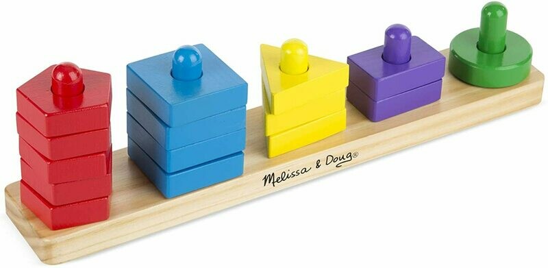 Melissa & Doug - 10379 - Planche D’Empilage Et De Tri, retrait magasin 1h, livraison sous 24/48h