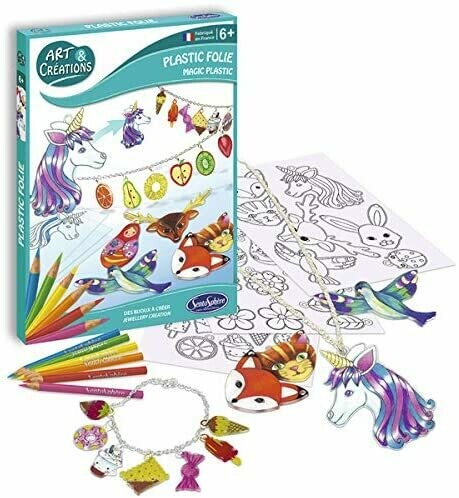 Sentosphère-A&C Plastic Follie Bijoux, Couleur Mixte 2083, retrait magasin 1h, livraison sous 5 jours