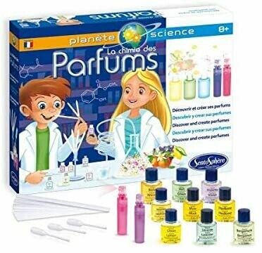 Sentosphère- Jeu Scientifique La Chimie des parfums, 2832, Multicolore, retrait magasin 1h, livraison sous 5 jours