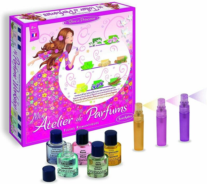Sentosphère - 141 - Kit Cosmétique - Mon Atelier de Parfums - Fleurs Romantiques, retrait magasin 1h, livraison sous 5 jours