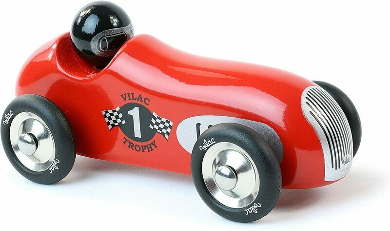 Vilac - 2286R - Véhicule Miniature en Bois - Old Sport - Bois Rouge, retrait magasin 1h, livraison sous 5 jours