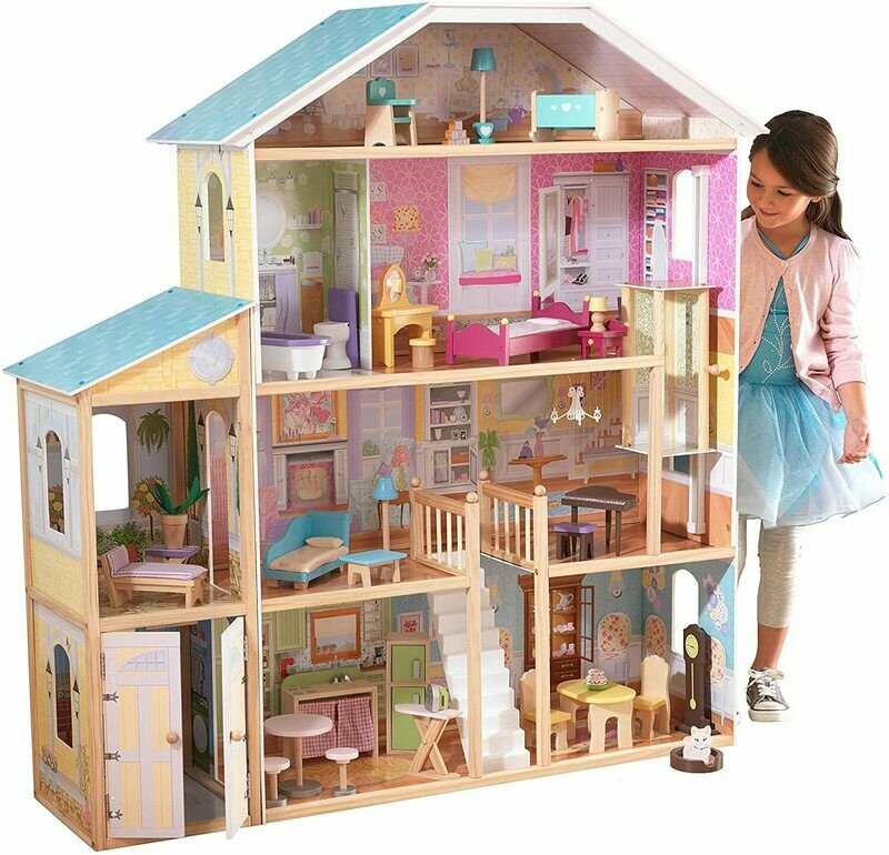 Kidkraft - 65252 - Maison de Poupées en Bois Majestic 132 x 36 x 135cm, retrait magasin 1h, livraison sous 5 jours Kidkraft - 65252 - Maison de Poupées en Bois Majestic 132 x 36 x 135cm, retrait magasin 1h, livraison sous 5 jours