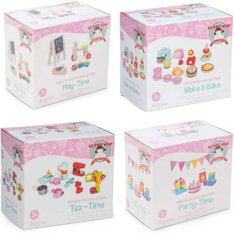 Le Toy Van Me101 Daisylane Maison de poupée Accessoires (Lot de 4)