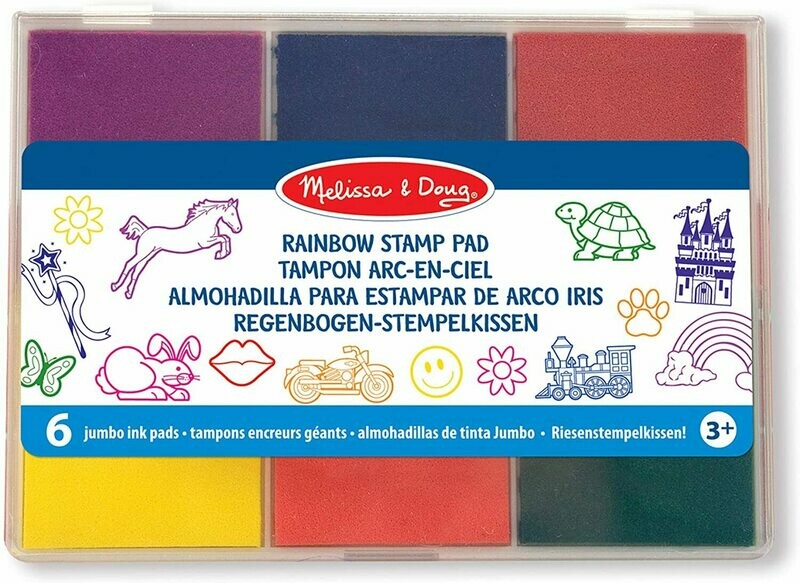 Melissa & Doug - 11637 - Tampon D'Encre Pour Timbres Arc-En-Ciel, livraison sous 24/48H à domicile