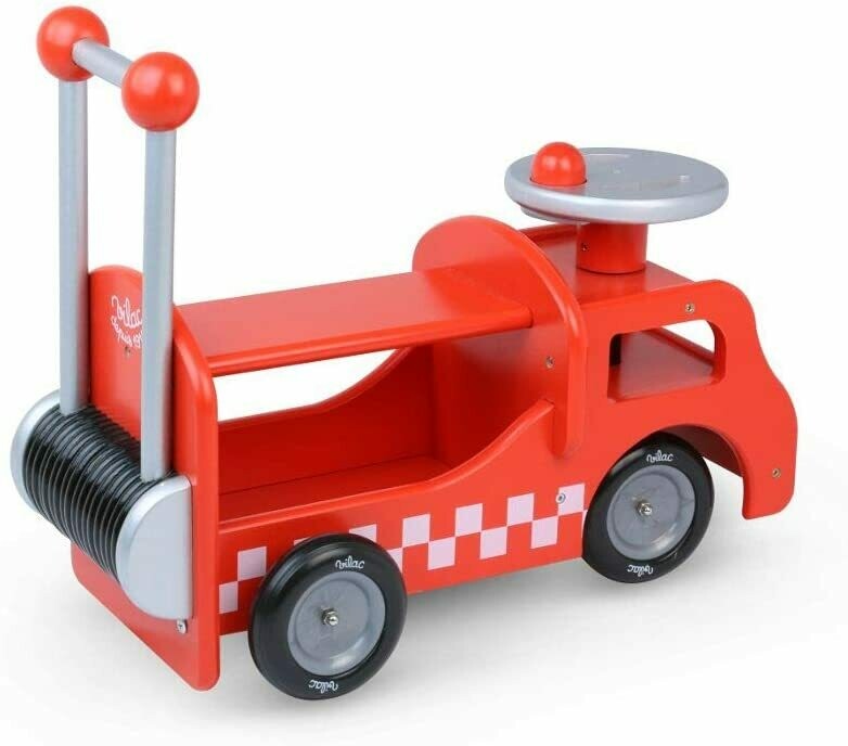 Porteur camion de pompier 2 en 1 - Vilac, retrait magasin 1h, livraison sous 24/48h