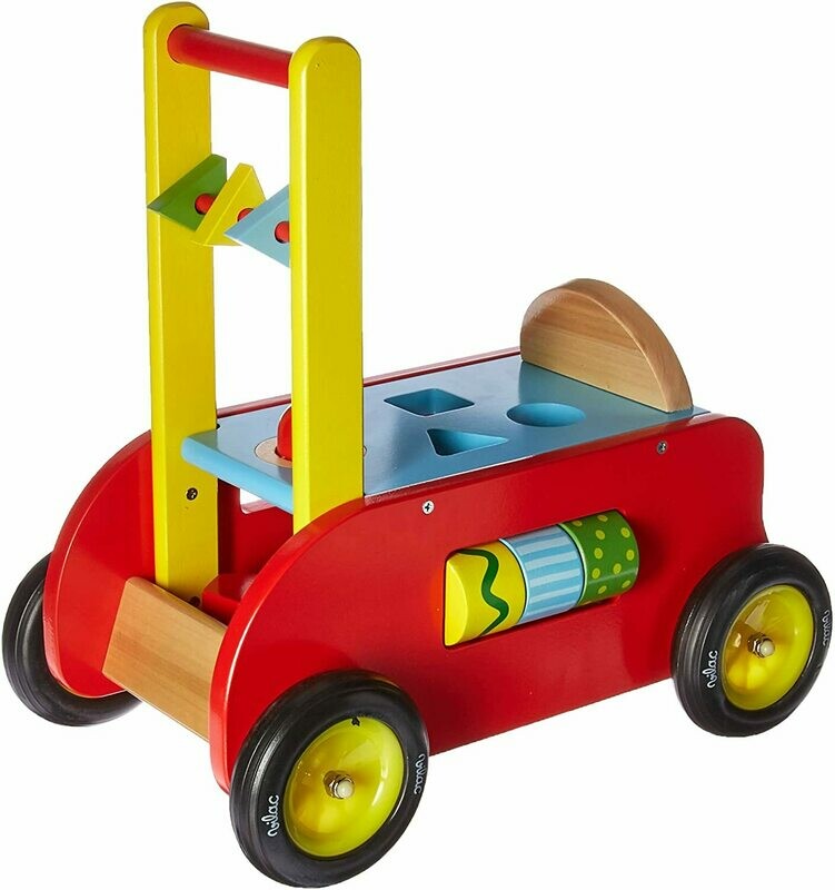 Vilac Porteur Pousseur Multi-activités, retrait magasin 1h, livraison sous 24/48h